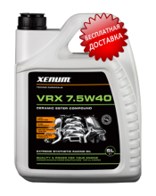 Xenum VRX (WRX) 7.5W40 моторное масло с керамикой и эстерами, 5л
