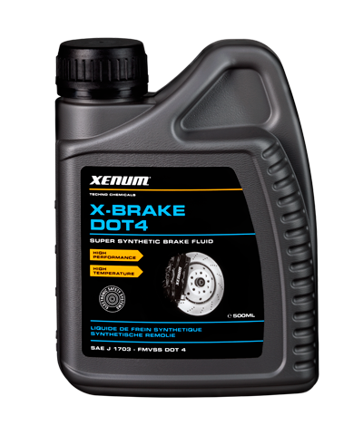 X-BRAKE DOT4 Синтетическая тормозная жидкость, 500ml