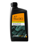Xenum X1 5w30 синтетическое моторное масло с эстеровой технологией, 1л