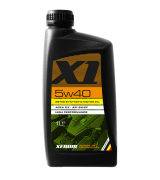 Xenum X1 5w40 синтетическое моторное масло с эстеровой технологией, 1л