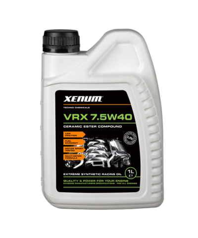 Xenum WRX 7.5W40 моторное масло с керамикой и эстерами, 1л