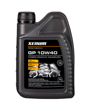 Xenum GP 10W40 полусинтетическое моторное масло с графитом, 1л