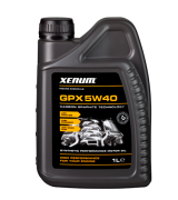Xenum GPX 5W40 синтетическое моторное масло с микрографитом, 1л