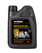 Xenum GPX 5W40 синтетическое моторное масло с микрографитом, 1л